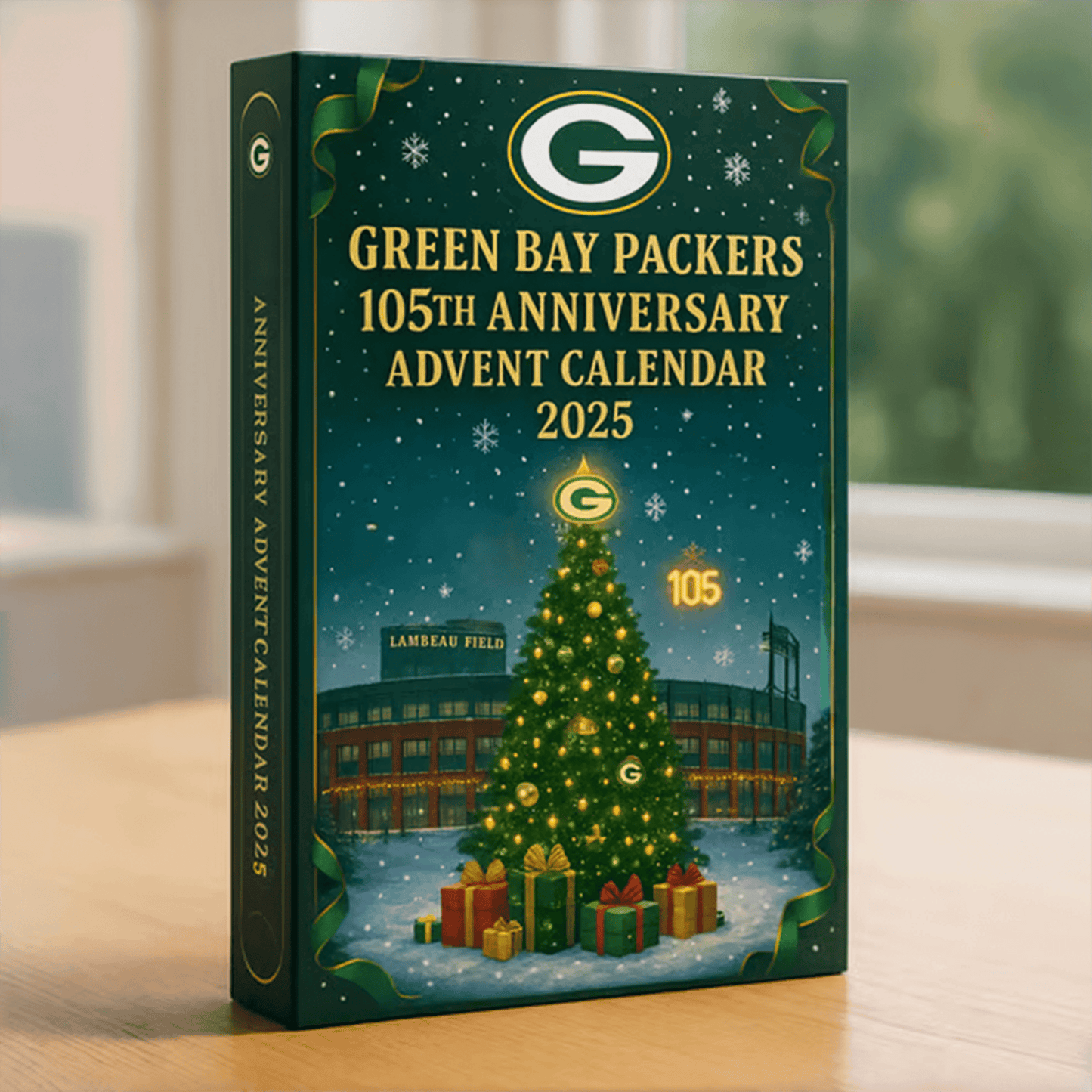 GBP Green Bay Packers 105th Anniversary advent calendar LNTH