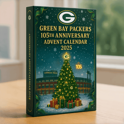 GBP Green Bay Packers 105th Anniversary advent calendar LNTH