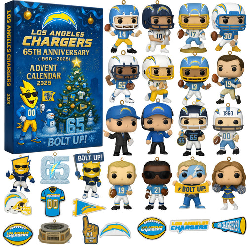 LAC Los Angeles Chargers 2025 advent calendar LNTH