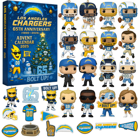 LAC Los Angeles Chargers 2025 advent calendar LNTH