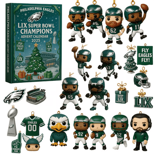 DLPE Eagles LIX Super Bowl 2025 advent calendar LNTH