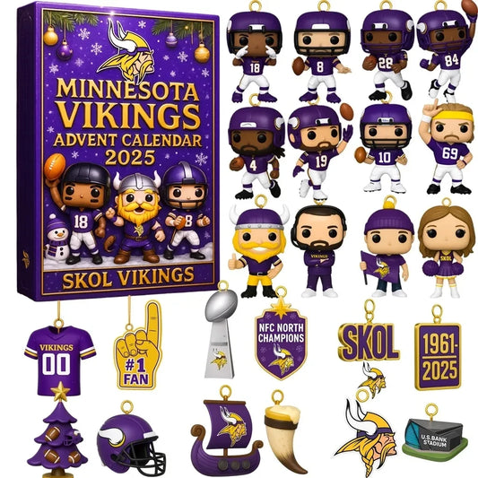 MNV Minnesota Vikings Advent Calendar 2025 LNTH