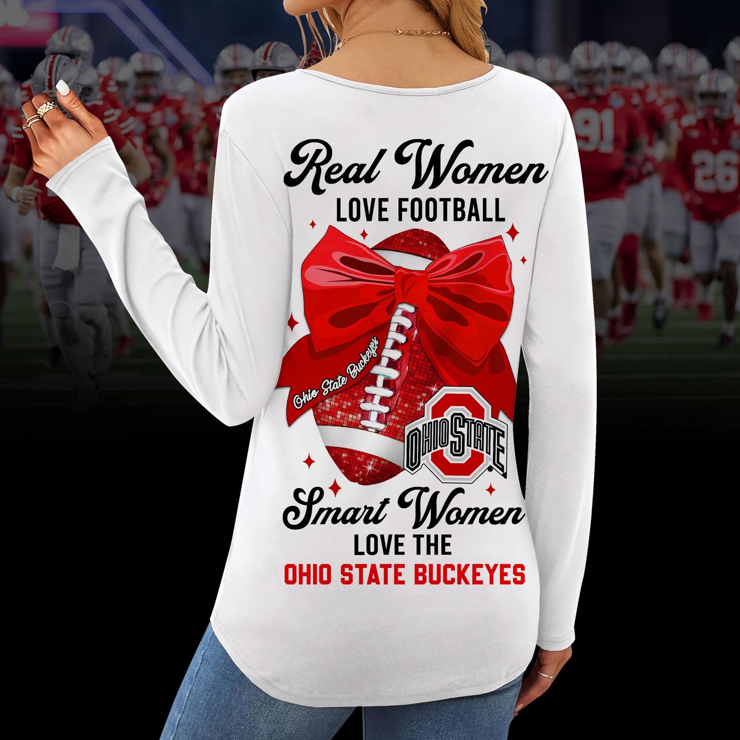 OSB V-neck Long Sleeve Shirt TMN