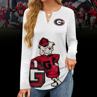 GGBD V-neck Long Sleeve Shirt NTY