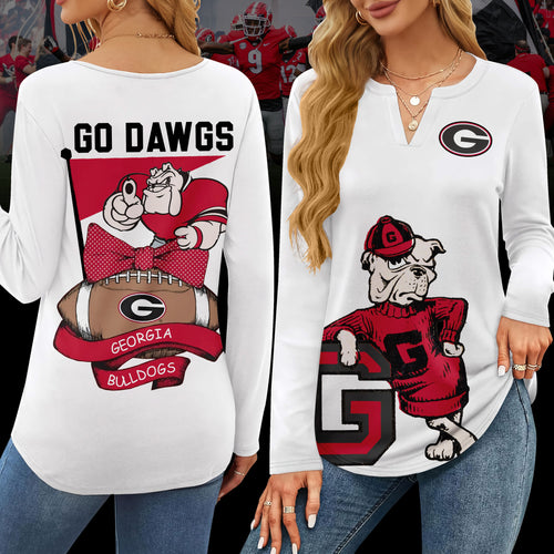 GGBD V-neck Long Sleeve Shirt NTY