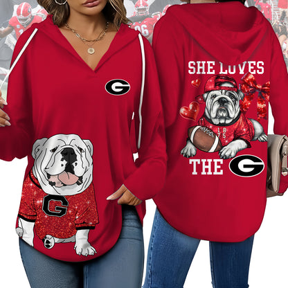 GGBD V-neck Hooded Sweatshirt THT