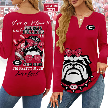 GGBD V-neck Long Sleeve Shirt TMN