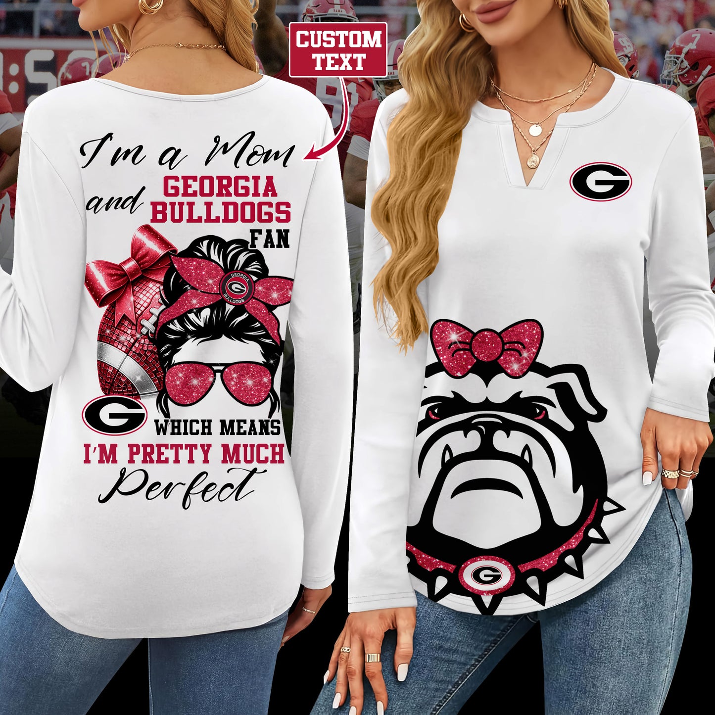 GGBD V-neck Long Sleeve Shirt TMN