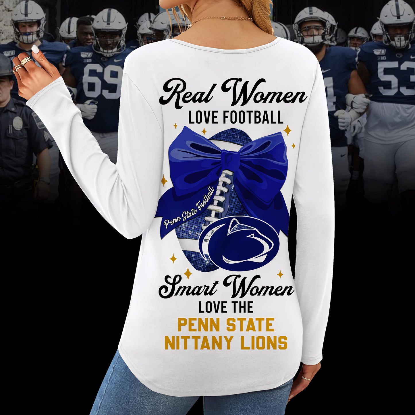 PSNL V-neck Long Sleeve Shirt TMN