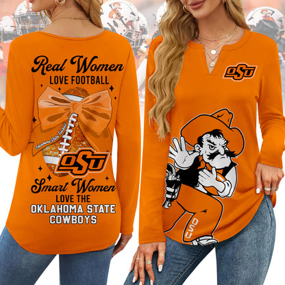 OSC V-neck Long Sleeve Shirt TMN