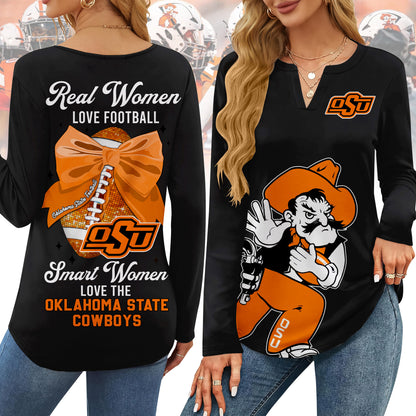 OSC V-neck Long Sleeve Shirt TMN