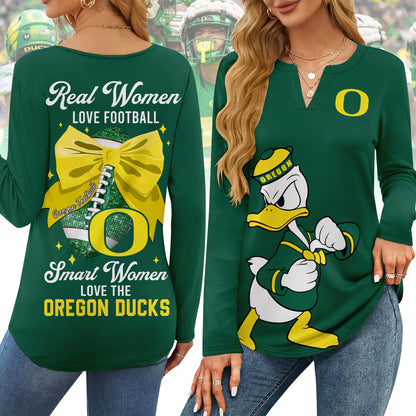 ORD V-neck Long Sleeve Shirt TMN