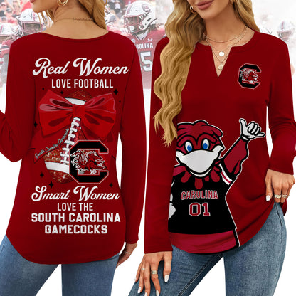 SCG V-neck Long Sleeve Shirt TMN