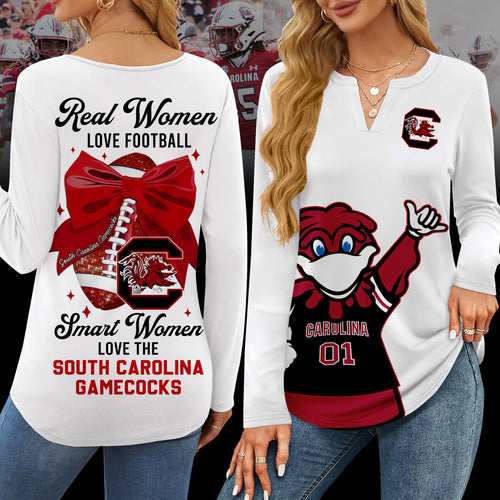 SCG V-neck Long Sleeve Shirt TMN