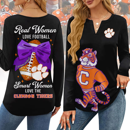 CTFB V-neck Long Sleeve Shirt TMN