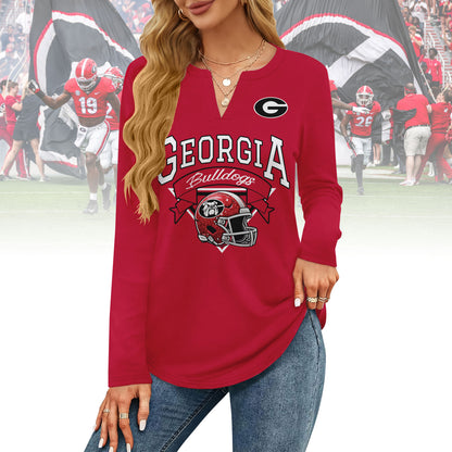 GGBD V-neck Long Sleeve Shirt NTY