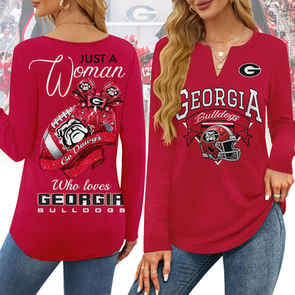 GGBD V-neck Long Sleeve Shirt NTY