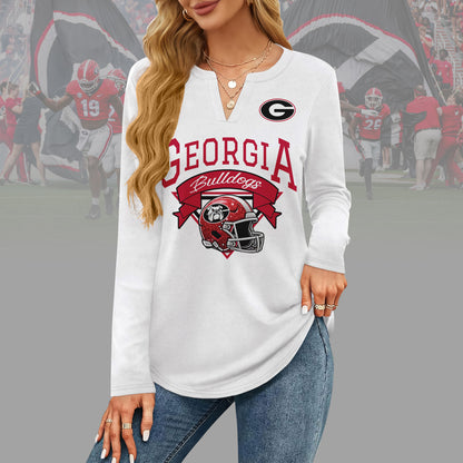 GGBD V-neck Long Sleeve Shirt NTY