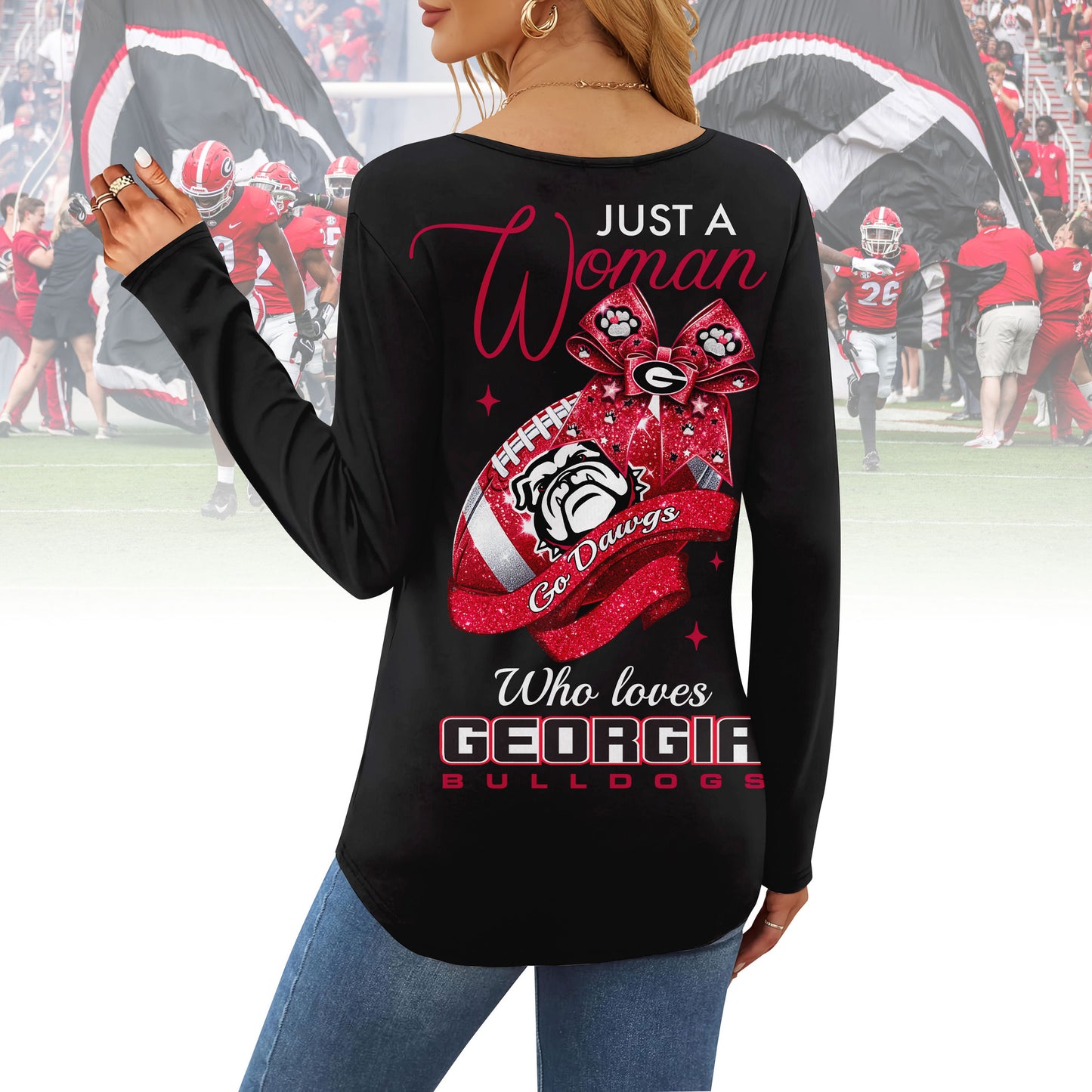 GGBD V-neck Long Sleeve Shirt NTY