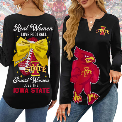 ISC V-neck Long Sleeve Shirt TMN