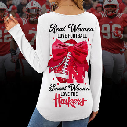 NCH V-neck Long Sleeve Shirt TMN