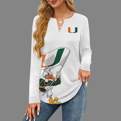 MHC V-neck Long Sleeve Shirt NTY