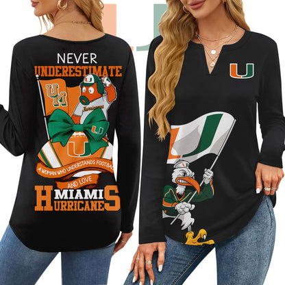 MHC V-neck Long Sleeve Shirt NTY