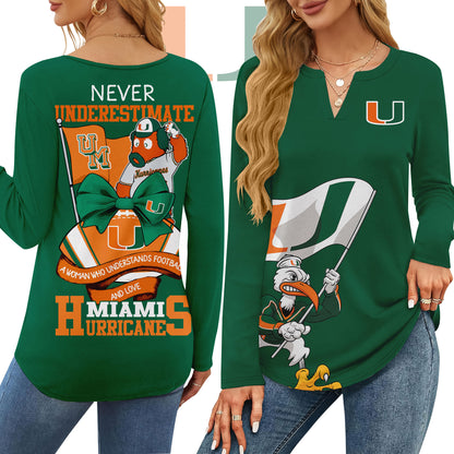 MHC V-neck Long Sleeve Shirt NTY