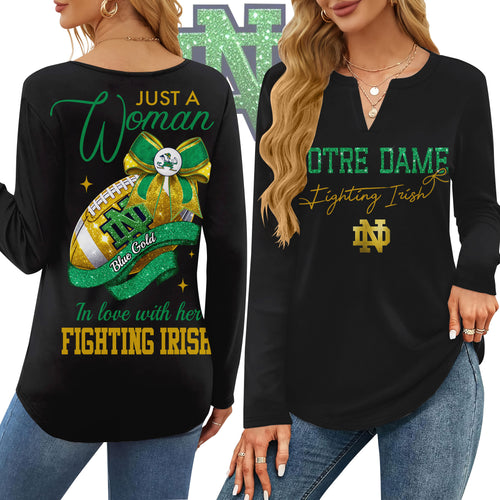 NDFI V-neck Long Sleeve Shirt NTY