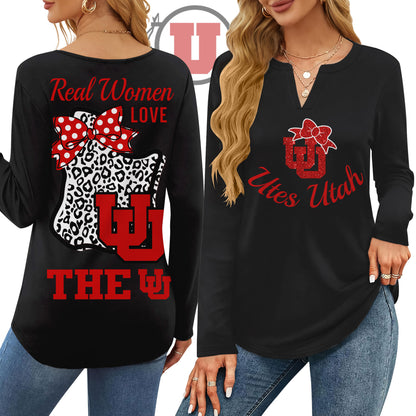 UTAH V-neck Long Sleeve Shirt NTY