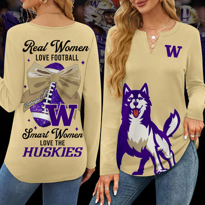 WSH V-neck Long Sleeve Shirt TMN