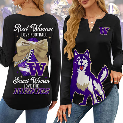 WSH V-neck Long Sleeve Shirt TMN