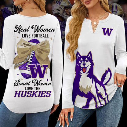 WSH V-neck Long Sleeve Shirt TMN