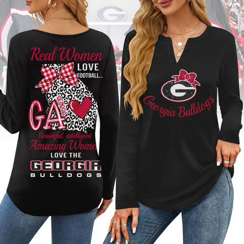 GGBD V-neck Long Sleeve Shirt NTY