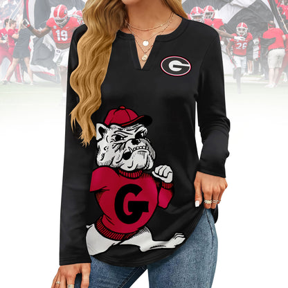 GGBD V-neck Long Sleeve Shirt TMN