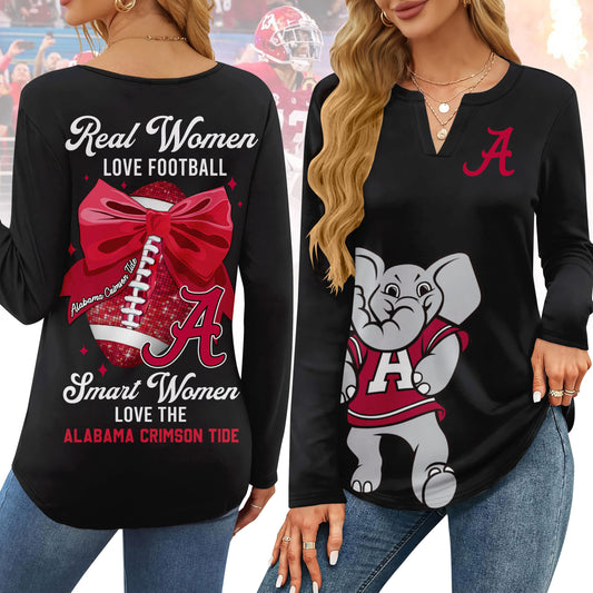 ACT V-neck Long Sleeve Shirt TMN