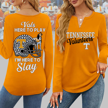 TVF V-neck Long Sleeve Shirt THT