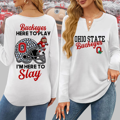 OSB V-neck Long Sleeve Shirt THT