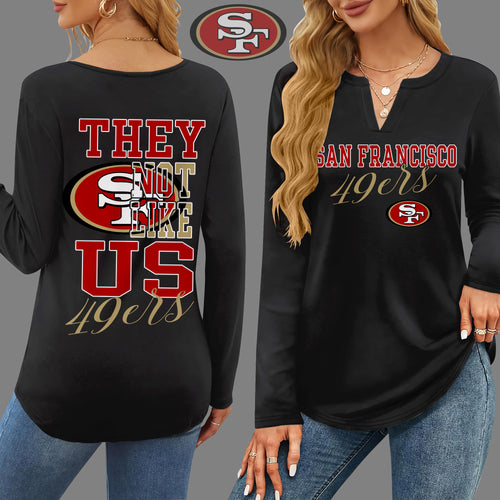 SF49 V-neck Long Sleeve Shirt THT