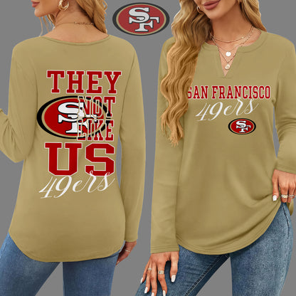 SF49 V-neck Long Sleeve Shirt THT