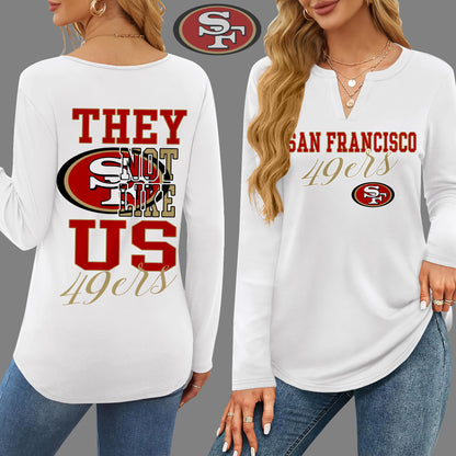 SF49 V-neck Long Sleeve Shirt THT