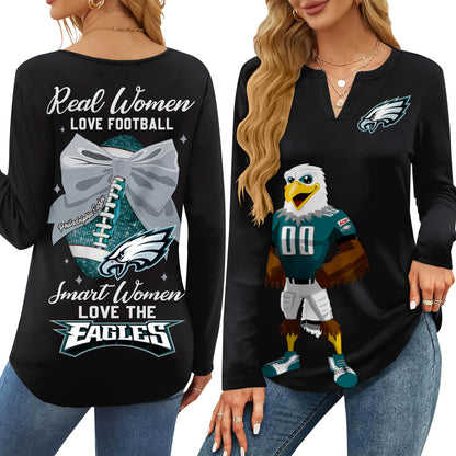 PLDE V-neck Long Sleeve Shirt TMN