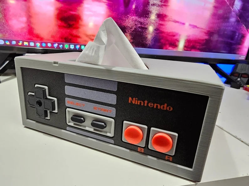 NES Controller Tissue Cover Box