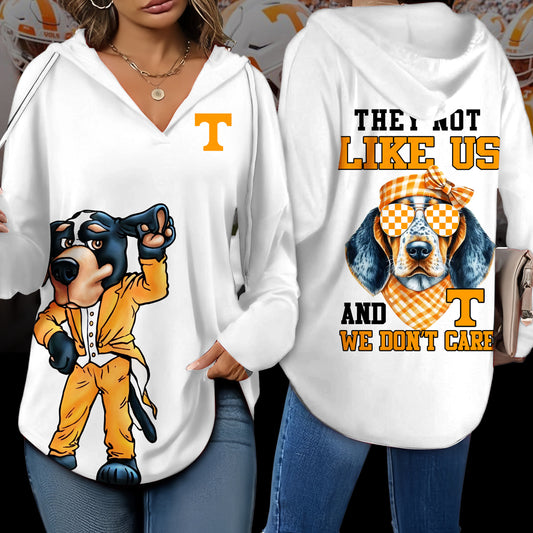 TVF V-neck Hooded Sweatshirt NTY