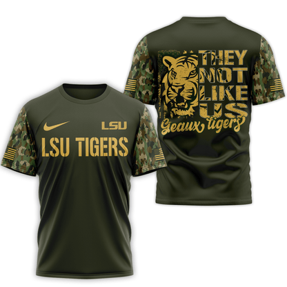 PREMIUM LSU 3D SHIRT MH