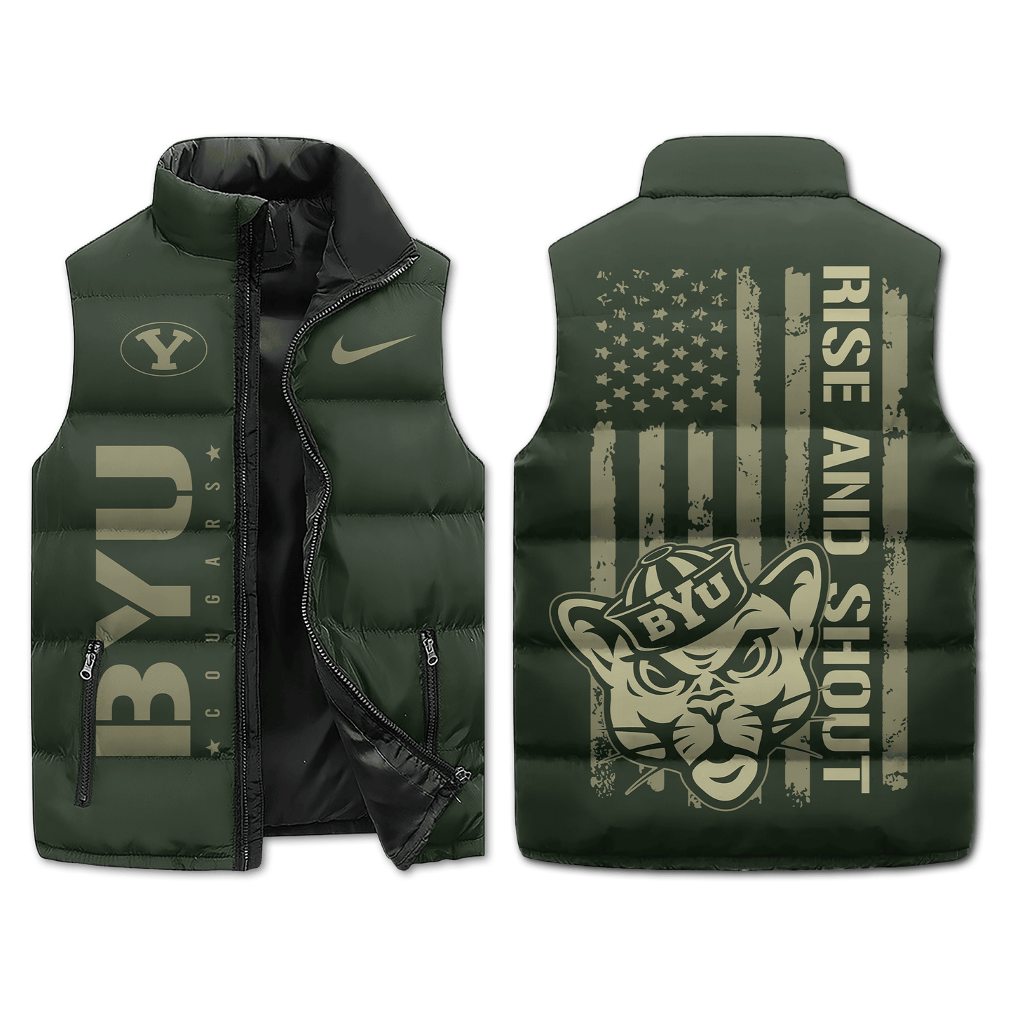 BYU Puffer Jacket PMN