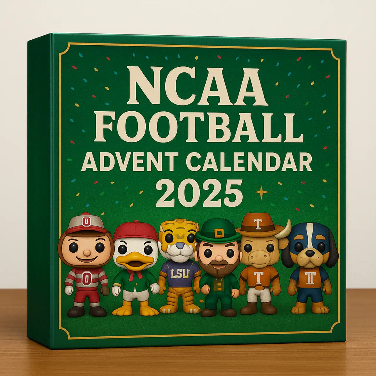 NCAA Mascots Premium Advent Calendar 2025 HTTT