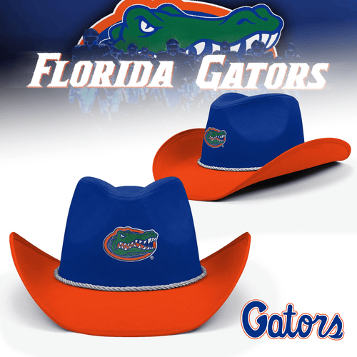 Florida Gators Two Tone Cowboy Hat FGT LNTH