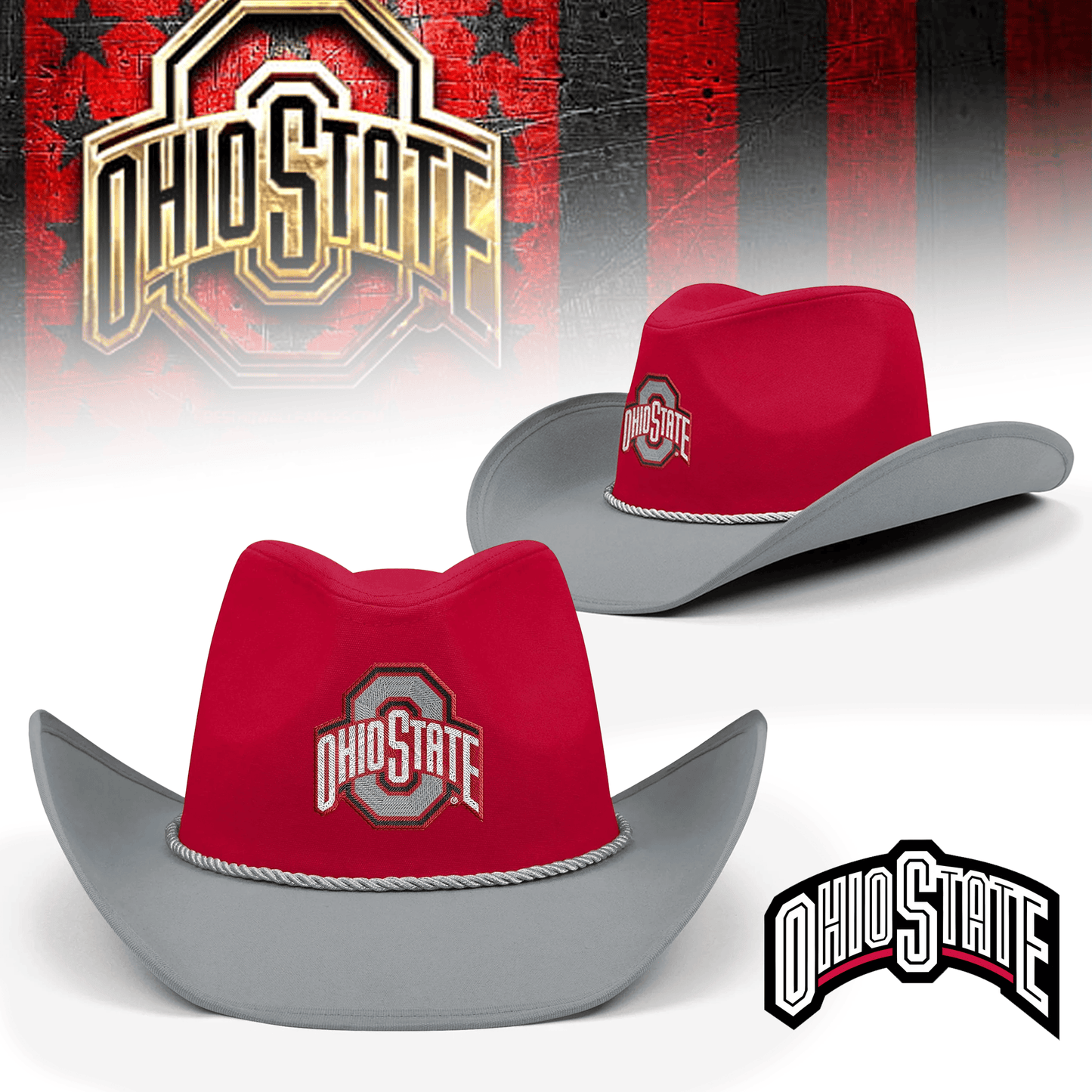 OSB Two Tone Cowboy Hat LNTH