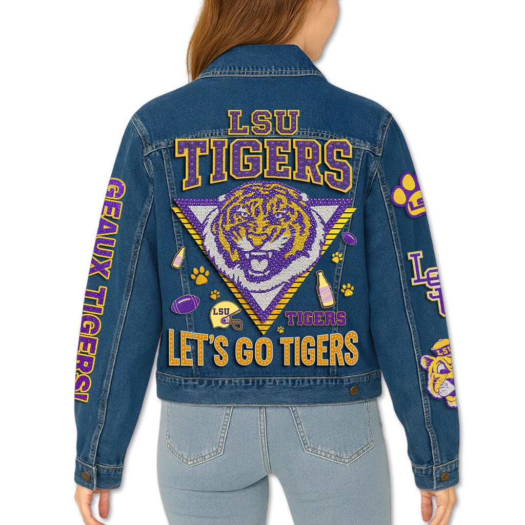 LSU Denim Jacket TNSM